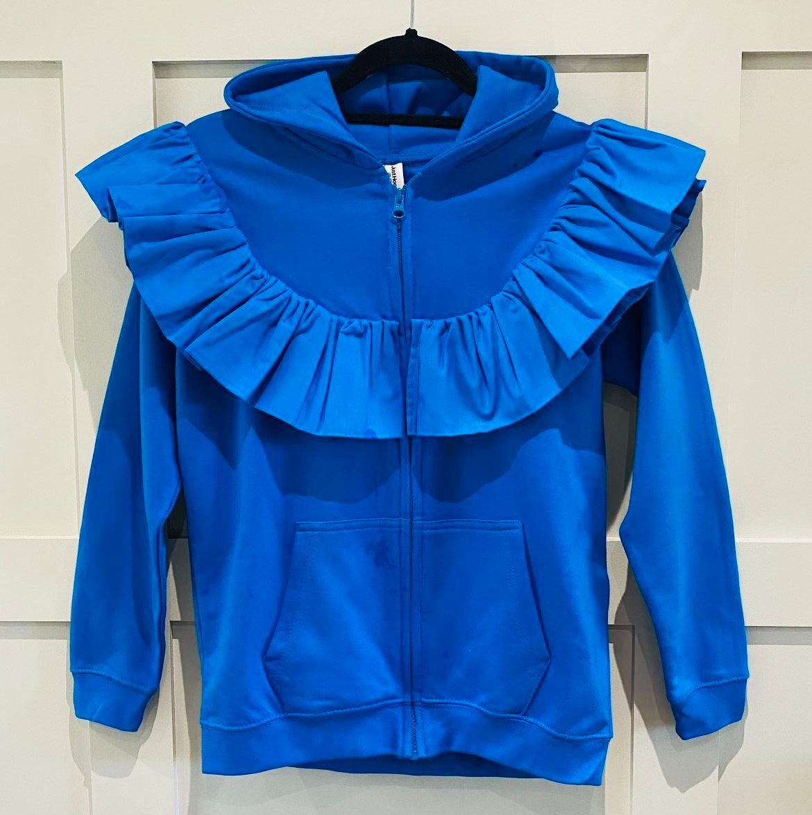 Frilly Zip Up Hoody- Adults