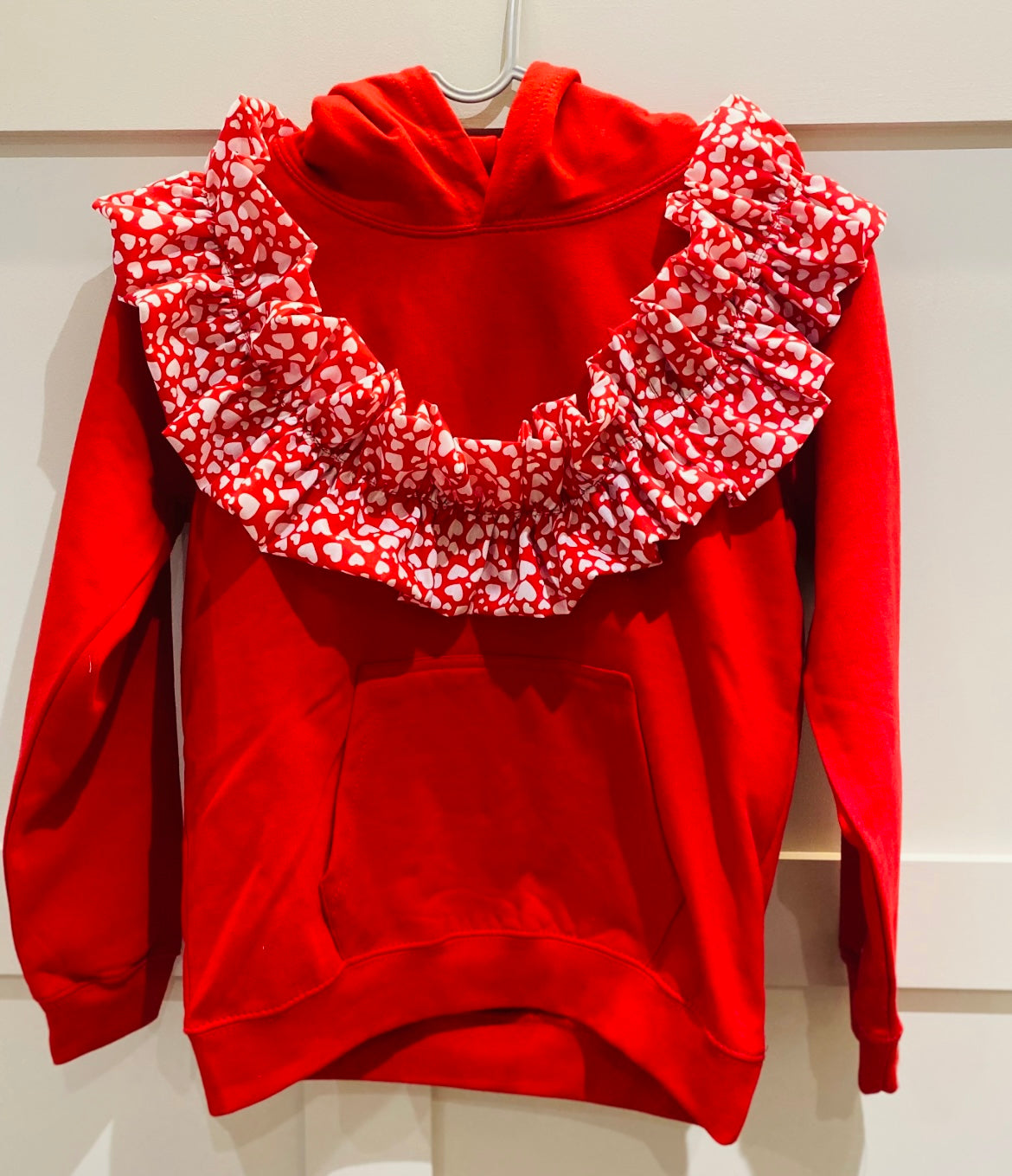 Frilly Heart Hoody- Kids