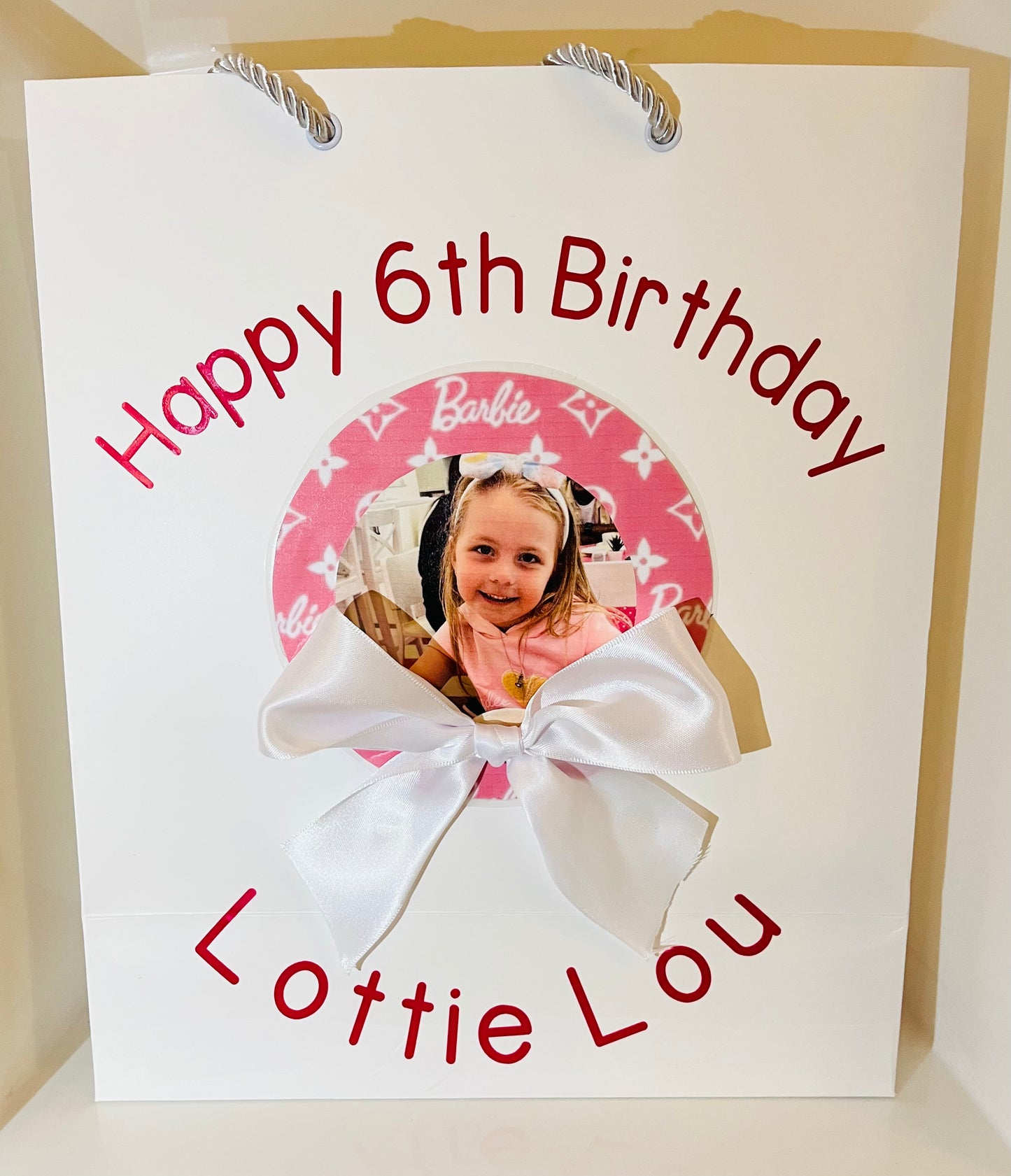 Personalised Gift Bag with Photograph